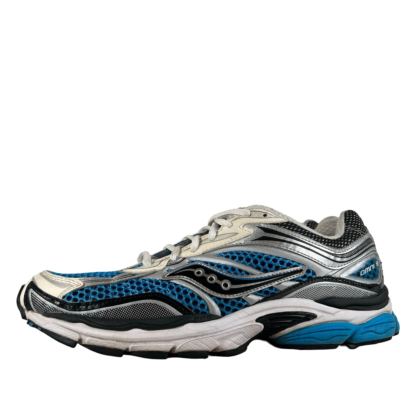 S70739 4 Saucony ProGrid Omni 9 OG Royal Silver [USED] - 9.5 M (Used) (No Box)