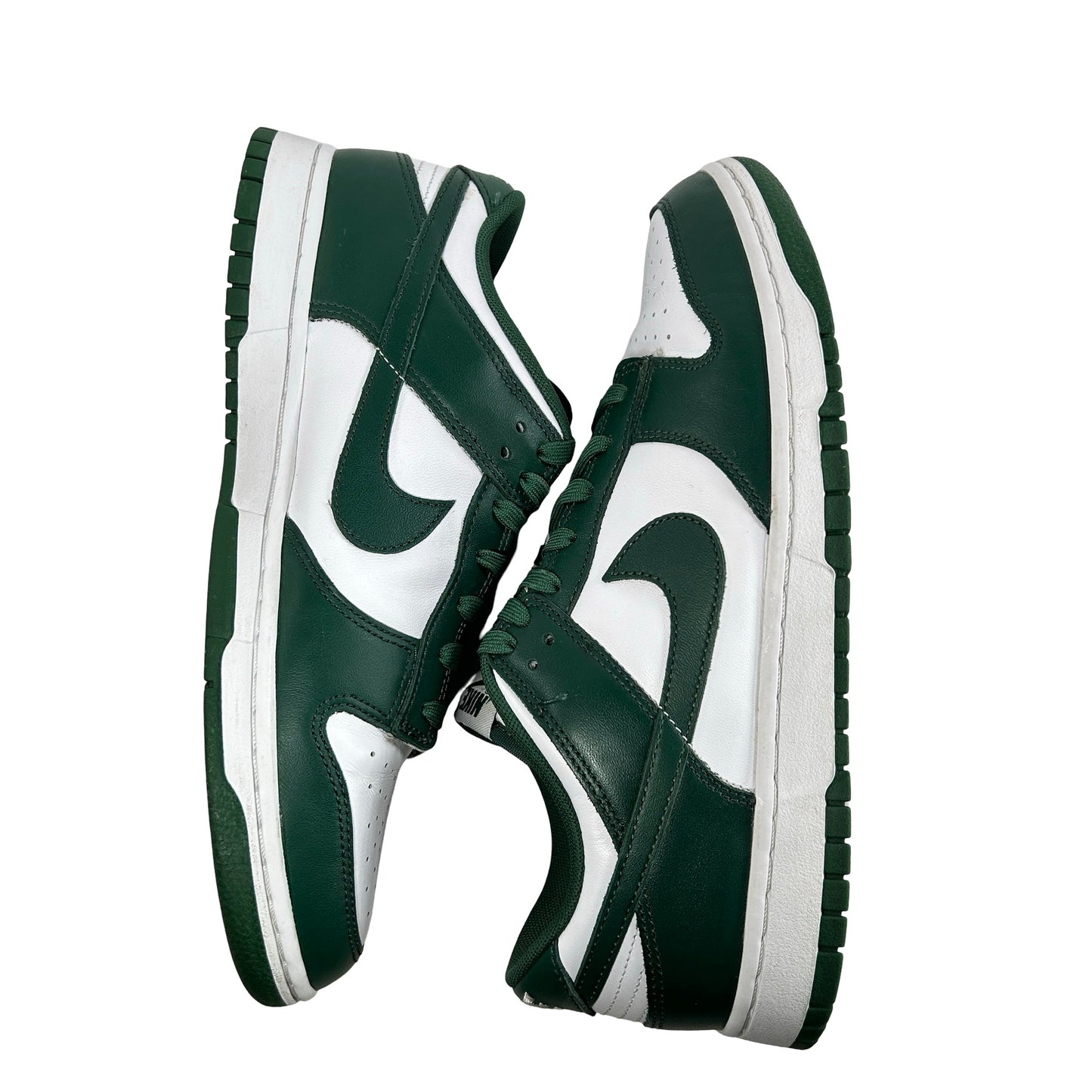 DD1391 101 Nike Dunk Low Michigan State [USED] - 10.5 M (Used2)