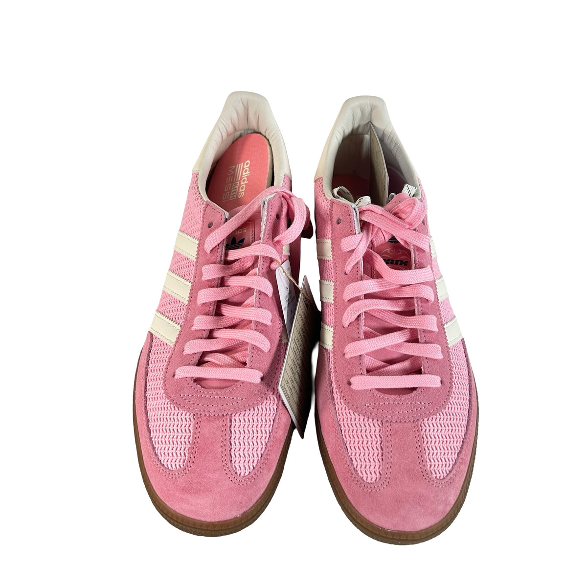 KH8486 adidas Handball Spezial Kith x Lionel Messi Light Pink - 10.5 M (Sample)