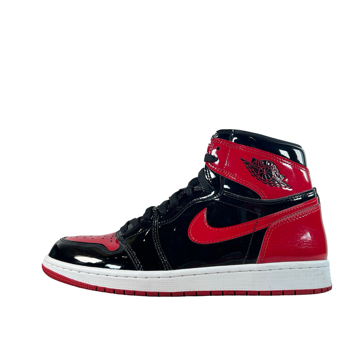 555088 063 Jordan 1 Retro High OG Patent Bred [USED] - 10 M (Used8)