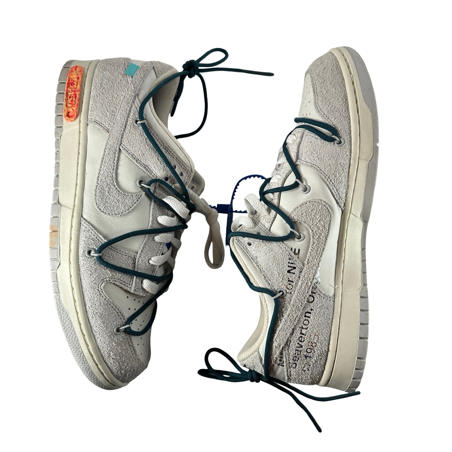 DJ0950 111 Nike Dunk Low Off-White Lot 16 [USED] - 12 M (Used2)