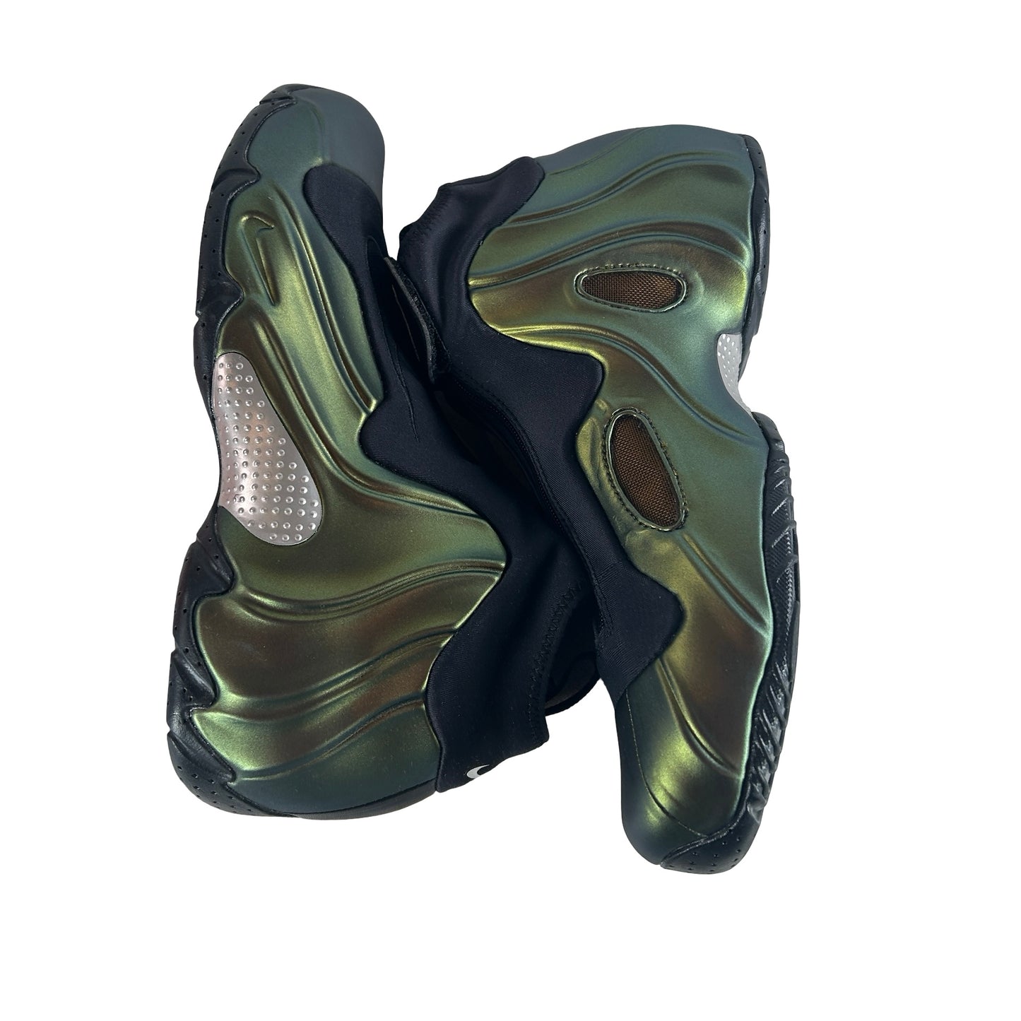 FV5582 700 Nike Air Flightposite Metallic Gold (2024) [USED] - 9 M (Used)