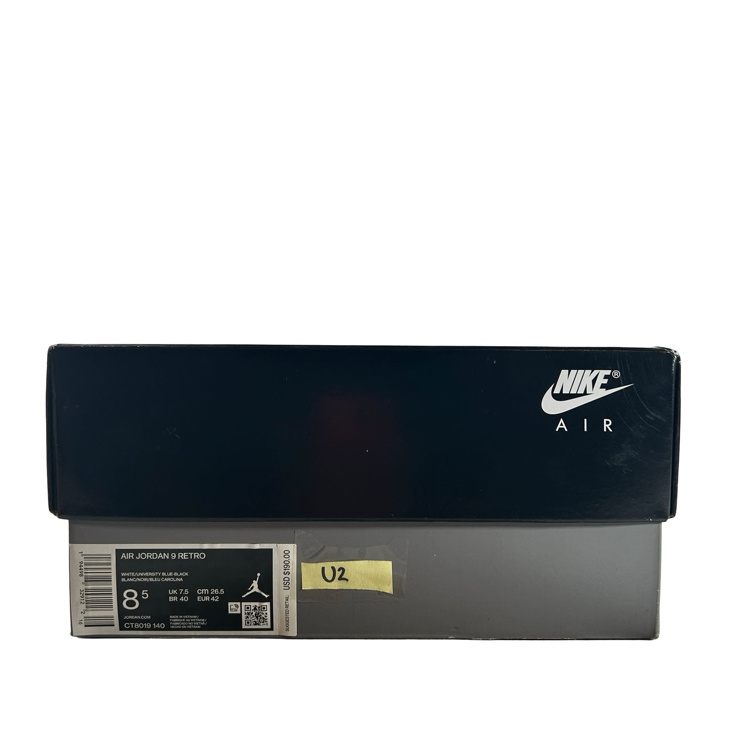 CT8019 140 Jordan 9 Retro University Blue [USED] - 8.5 M (Used2)