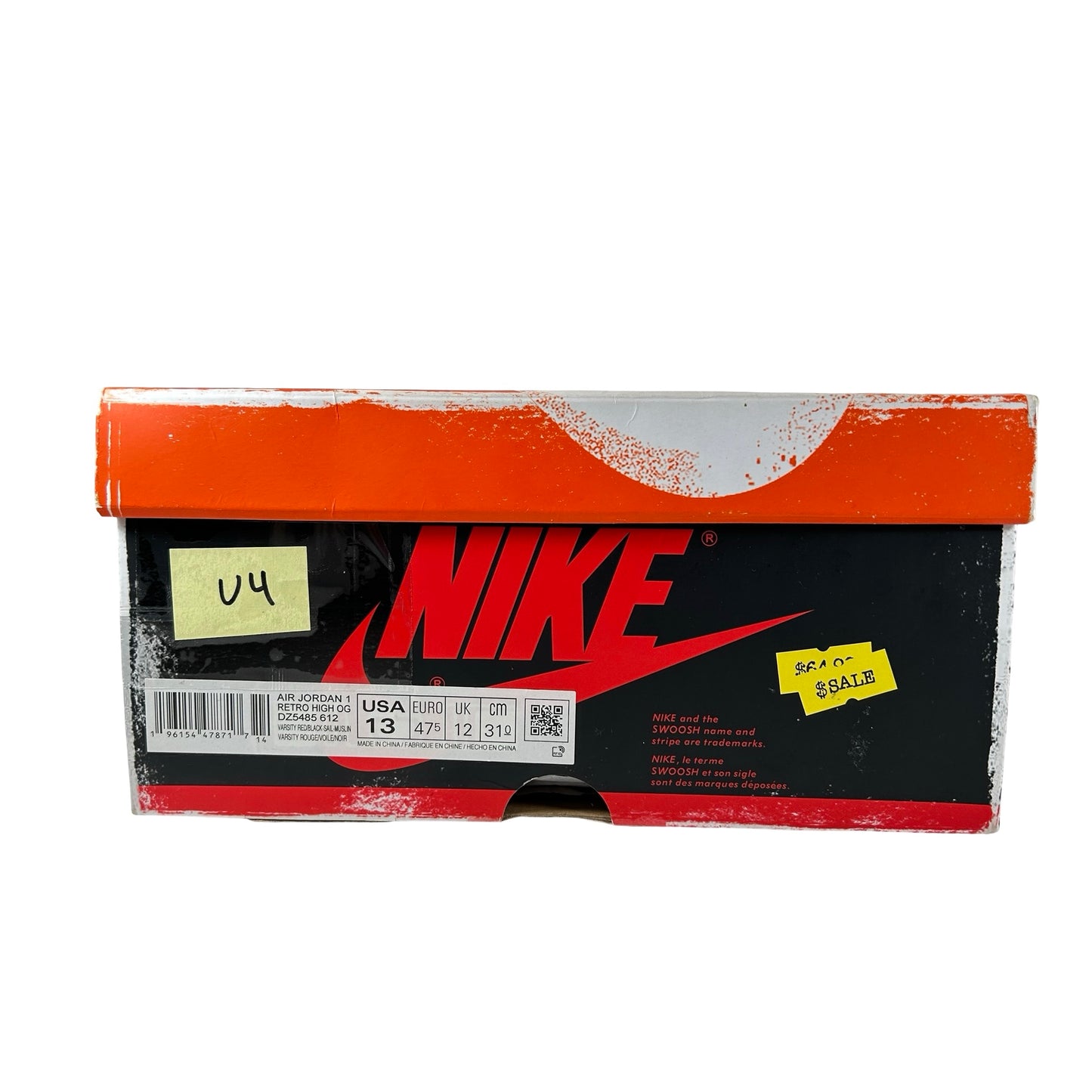 DZ5485 612 Jordan 1 Retro High OG Chicago Lost and Found [USED] - 13 M (Used4)