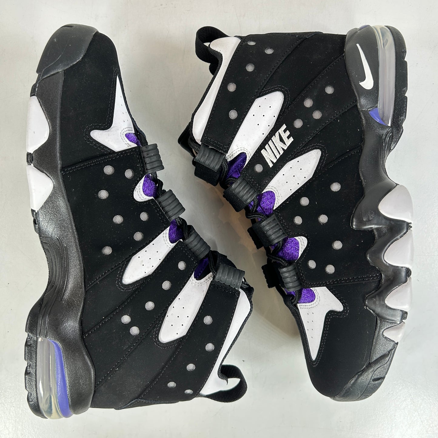 FQ8233 001 Nike Air Max 2 CB '94 OG Black White Purple [USED] - 8 (Used)