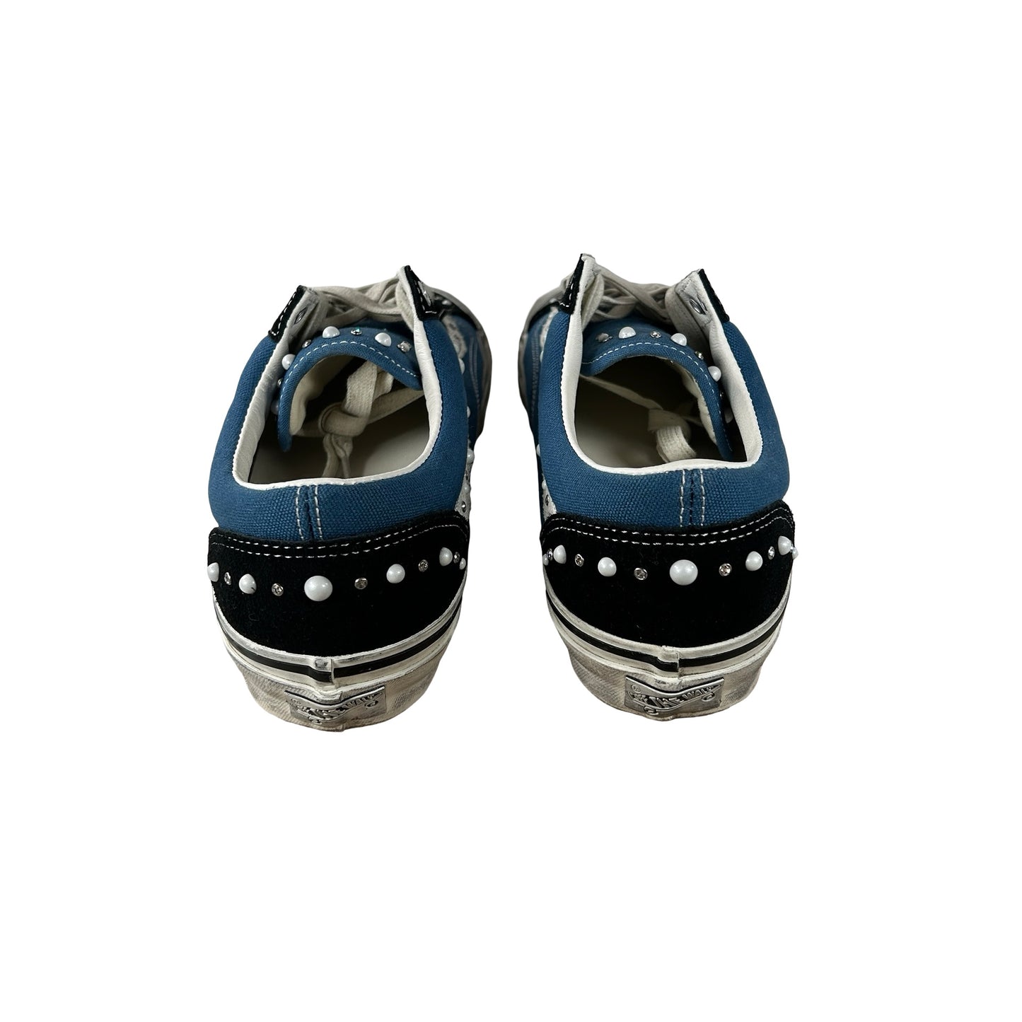 VN000E8VYA6 Vans LX Old Skool 36 Pearlized Pack Black Navy [USED] - 10.5 M (Used)