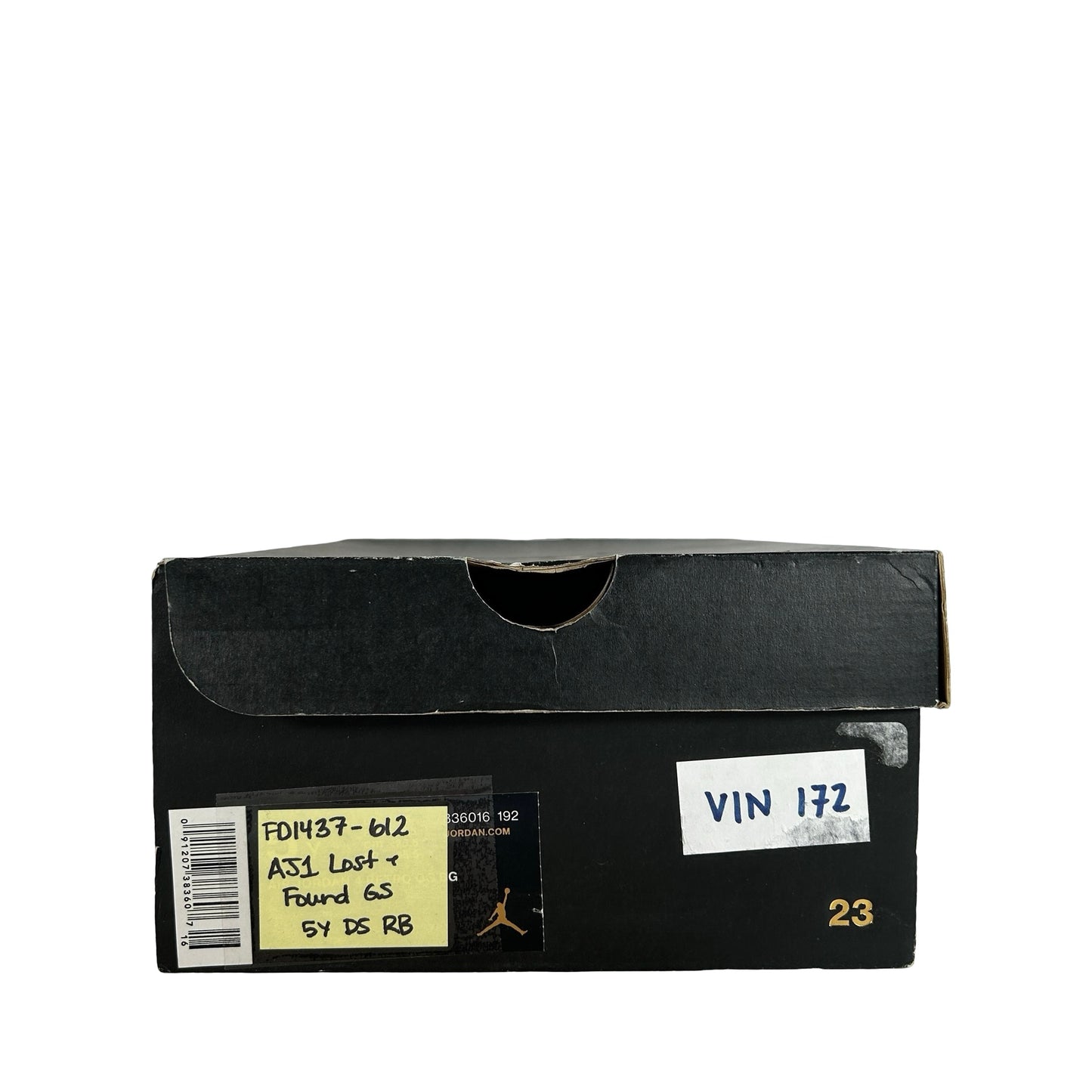 FD1437 612 Jordan 1 Retro High OG Chicago Lost and Found GS [REPLACE BOX]