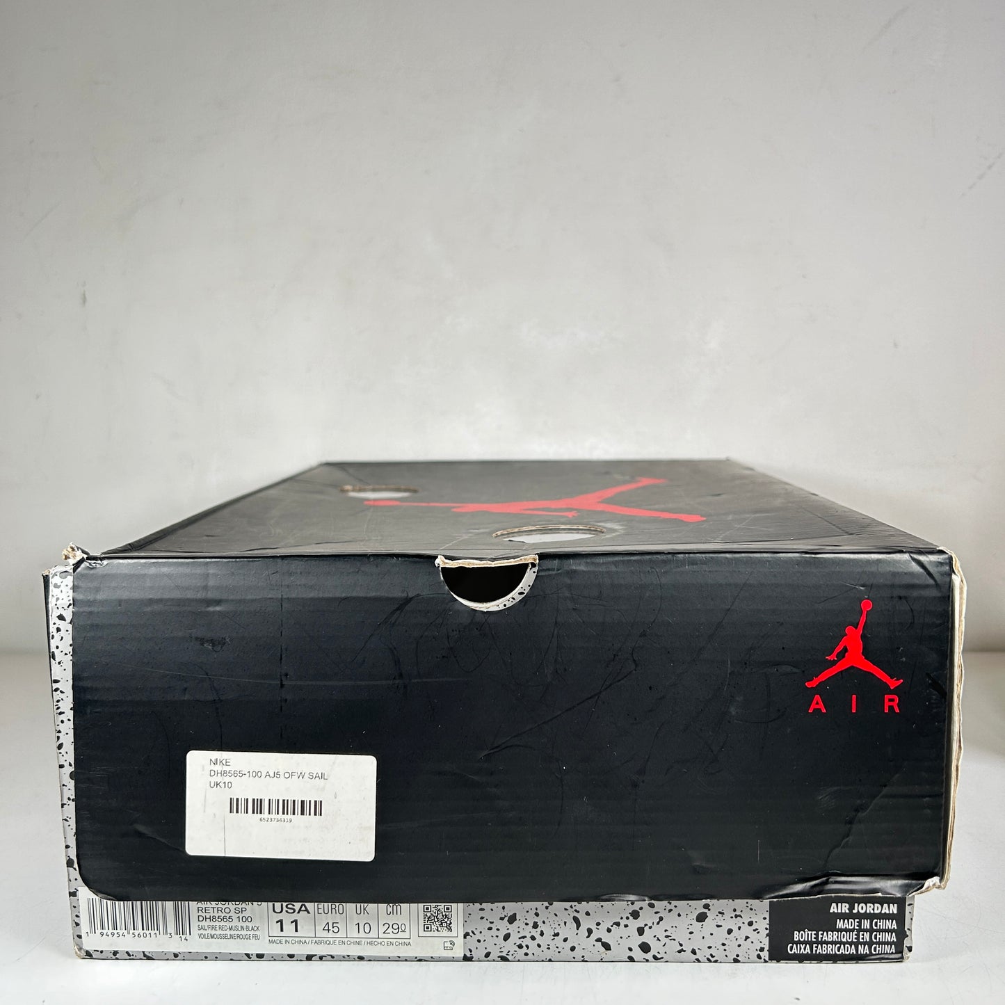 DH8565 100 Jordan 5 Off-White Sail [USED] - 11 M (Used)