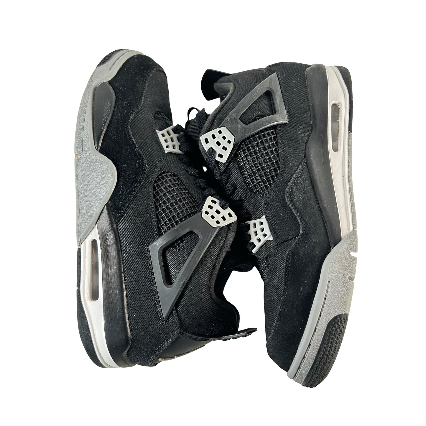 DH7138 006 Jordan 4 Retro SE Black Canvas [USED] - 10.5 M (Used3) (No Box3)