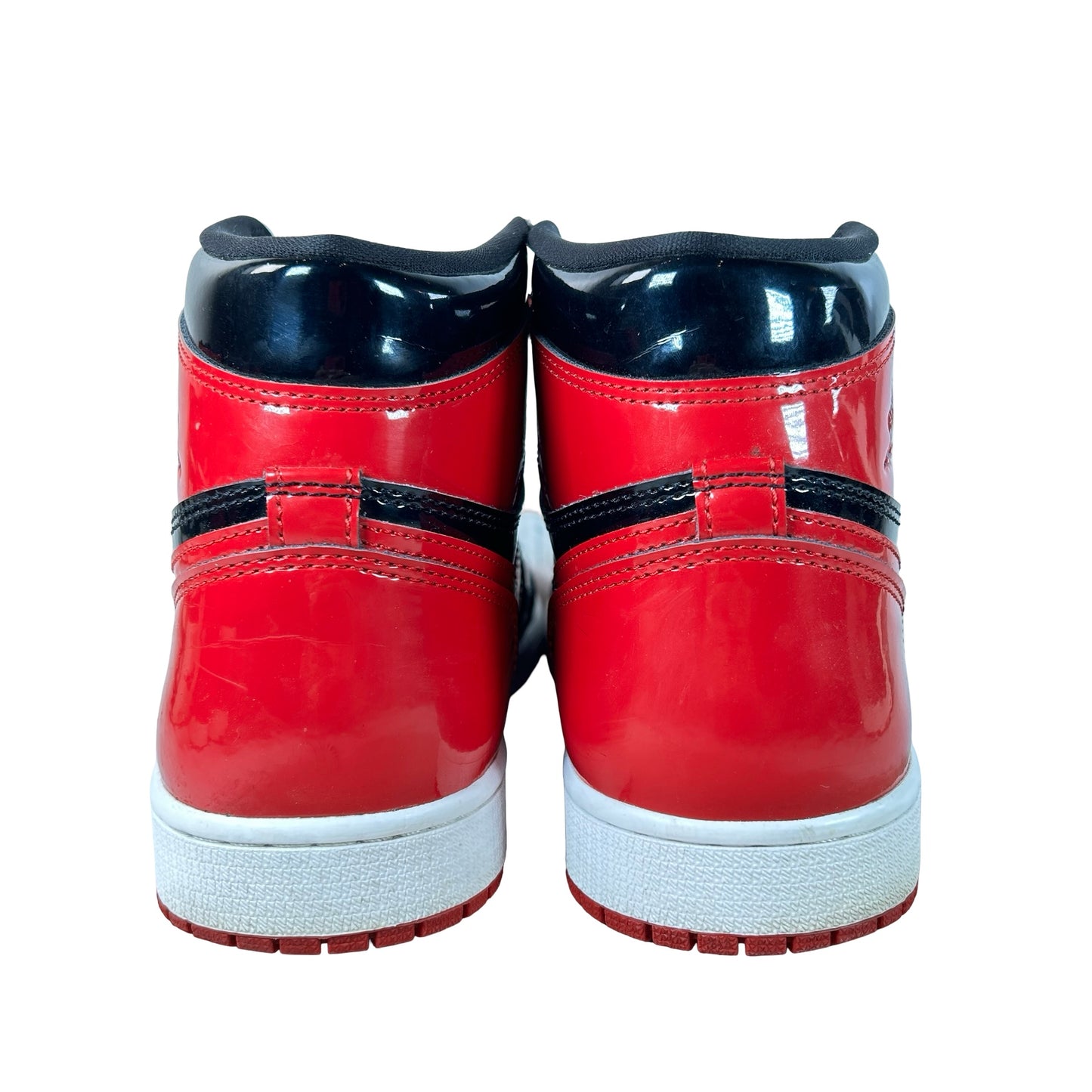 555088 063 Jordan 1 Retro High OG Patent Bred [USED] - 9.5 M (Used2) (No Box2)