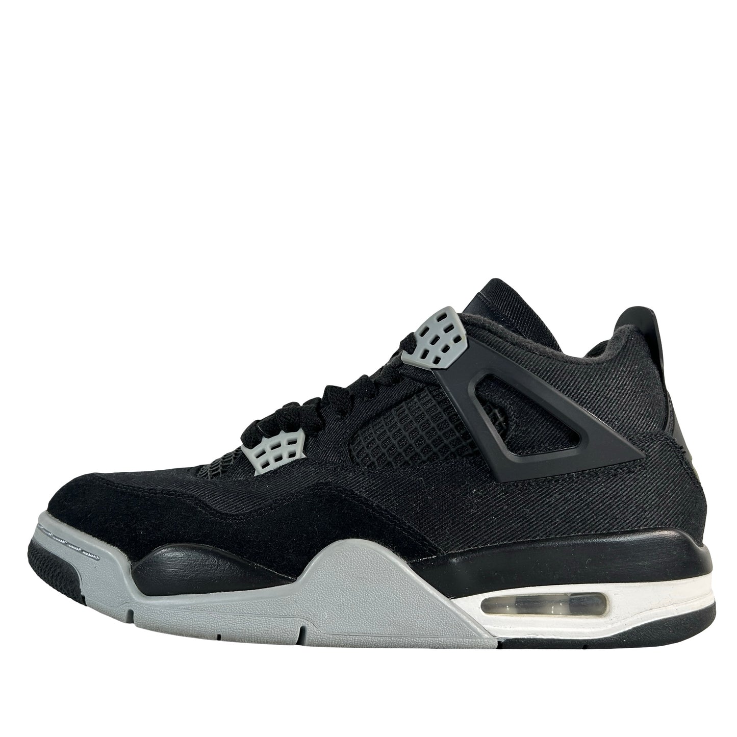 DH7138 006 Jordan 4 Retro SE Black Canvas [USED] - 8 M (Used)
