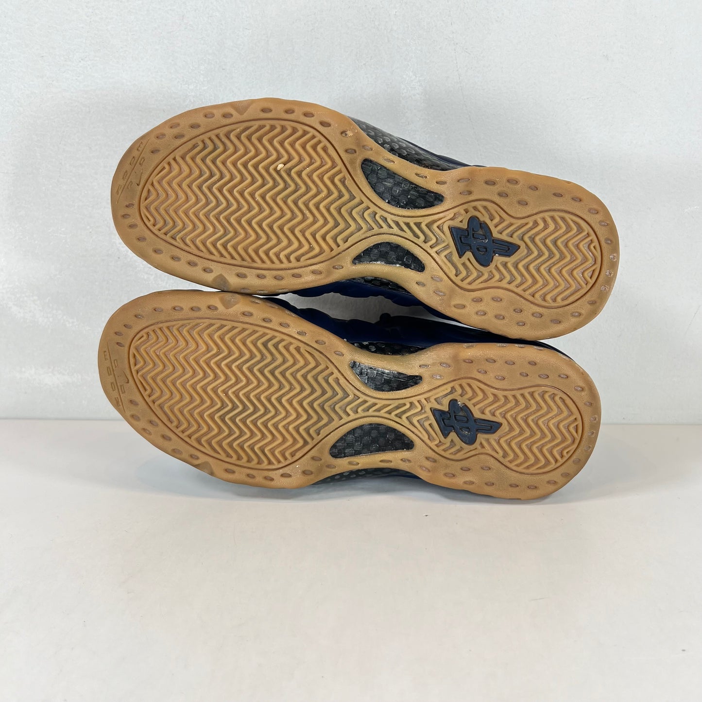314996 405 Nike Air Foamposite One Navy Gum [USED] - 9.5 M (Used) (Replace Box)