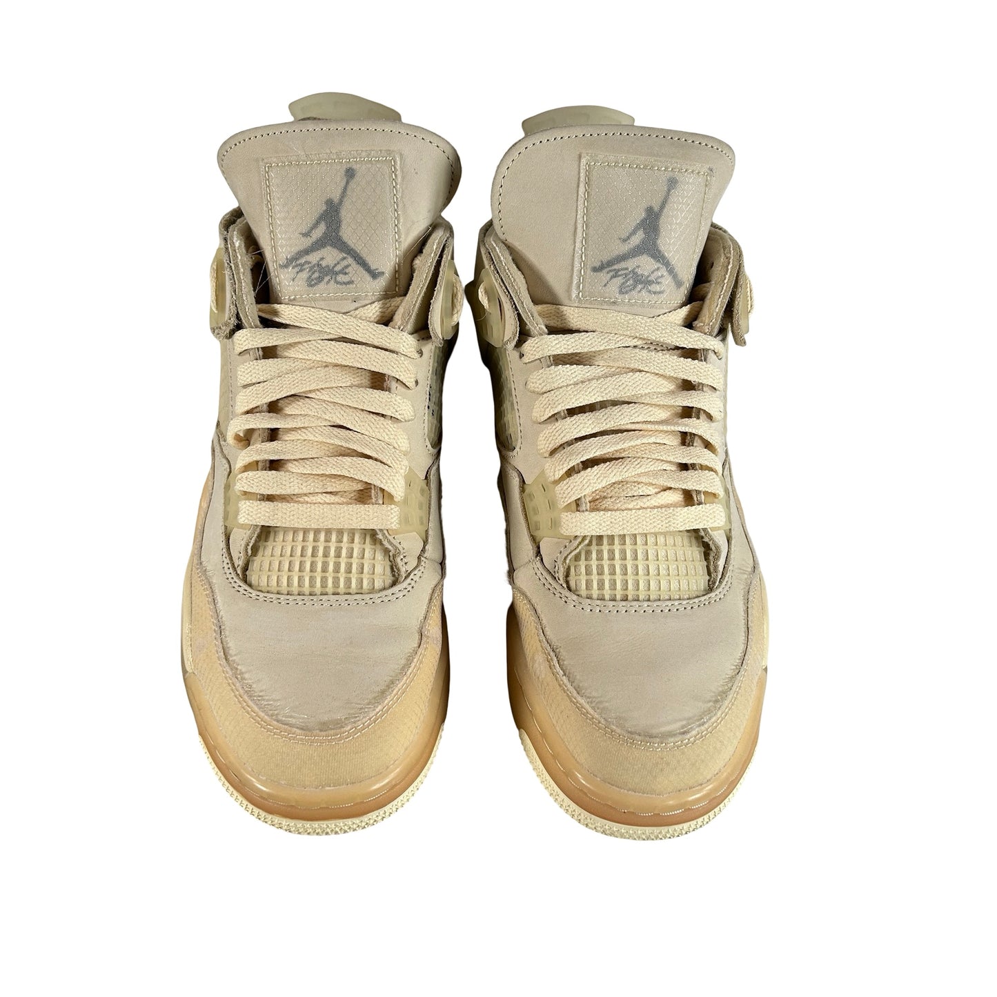 CV9388 100 Jordan 4 Retro Off-White Sail (Women's) [USED] - 10.5 W (Used8)