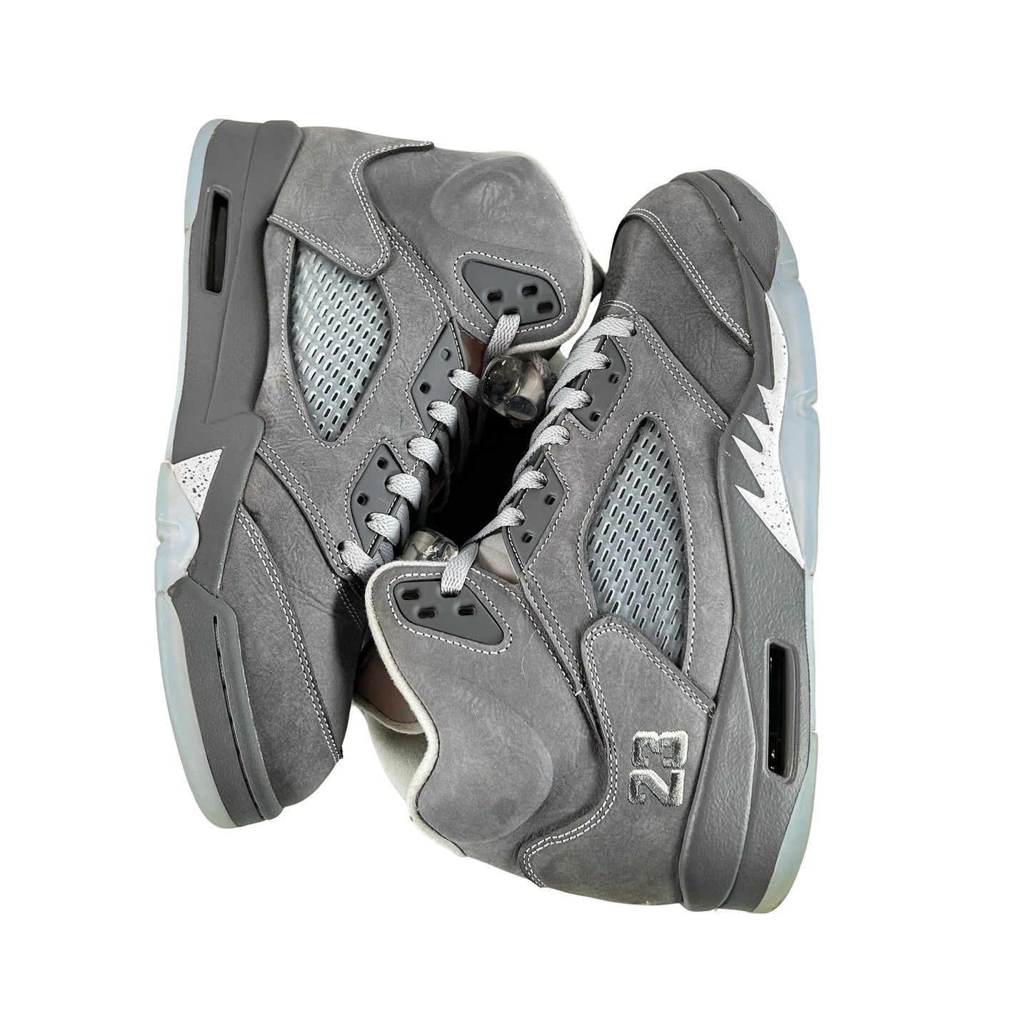 DD0587 002 Jordan 5 Retro Wolf Grey (2026) [USED] - 10 M (Used)