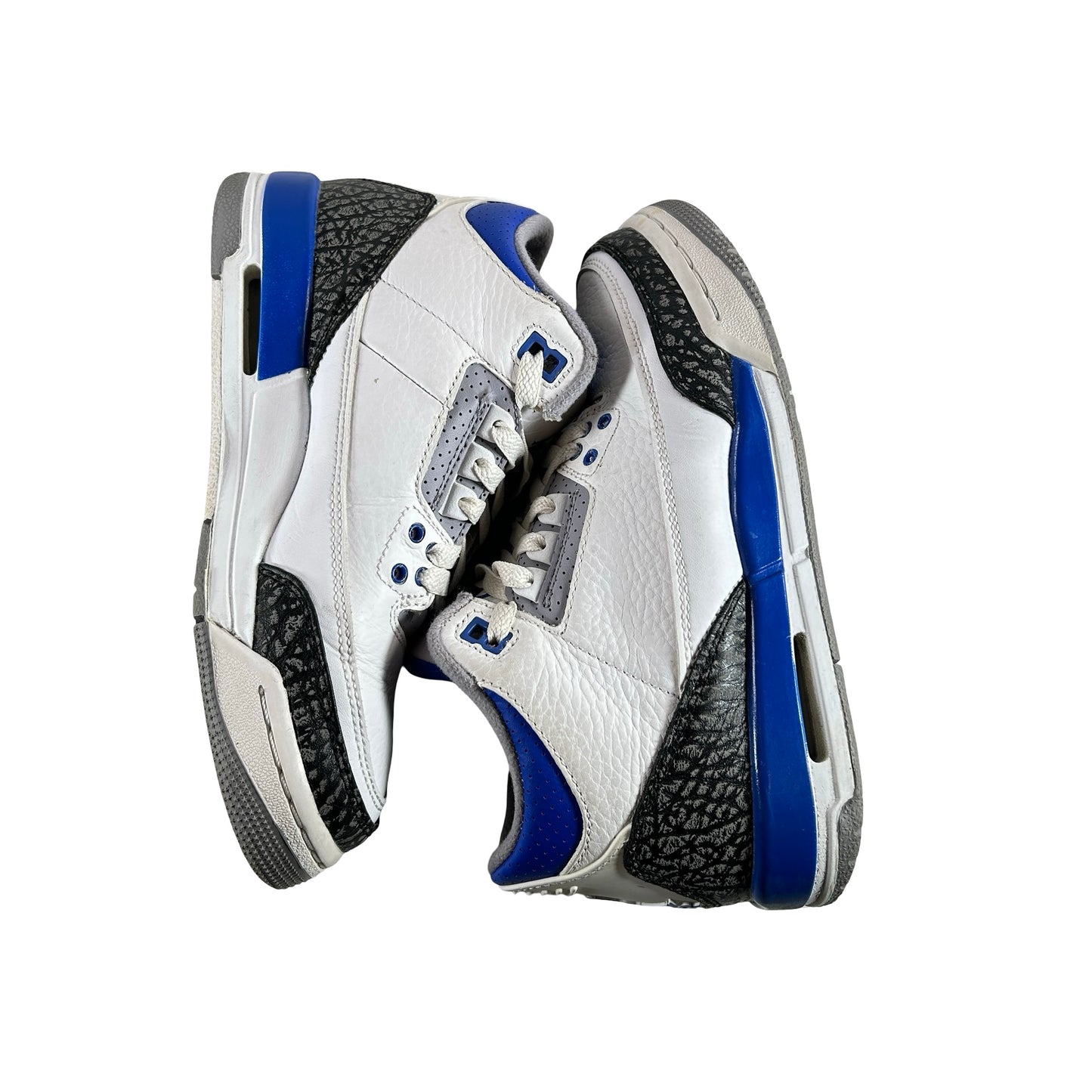 398614 145 Jordan 3 Retro Racer Blue (GS) [USED] - 5 Y (Used)
