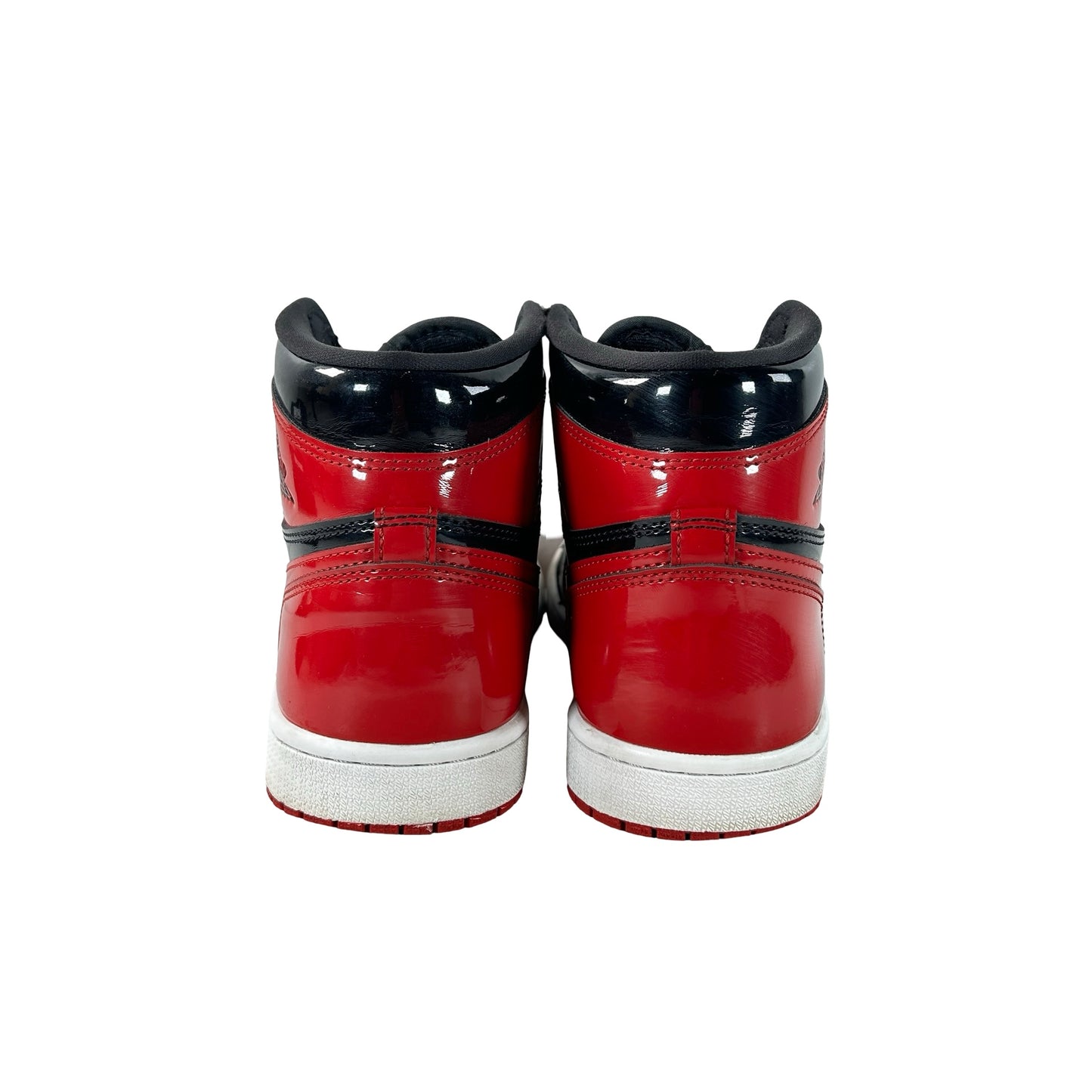 555088 063 Jordan 1 Retro High OG Patent Bred [USED] - 8 M (Used4)
