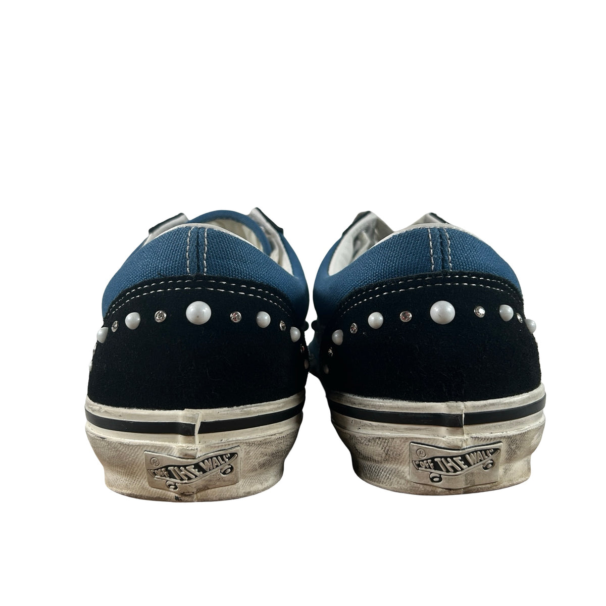 VN000E8VYA6 Vans LX Old Skool 36 Pearlized Pack Black Navy [USED] - 12 M (Used)