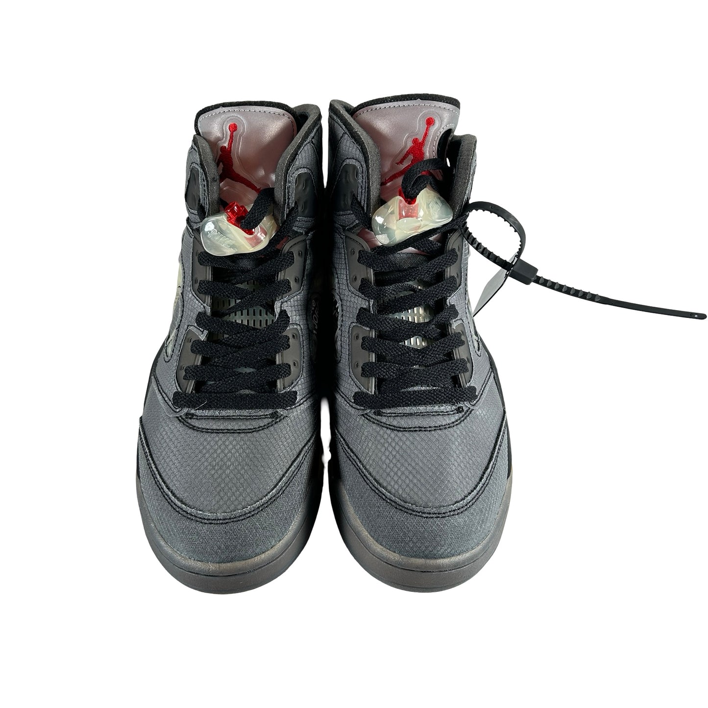 CT8480 001 Jordan 5 Off-White Black [USED] - 9.5 M (VNDS)