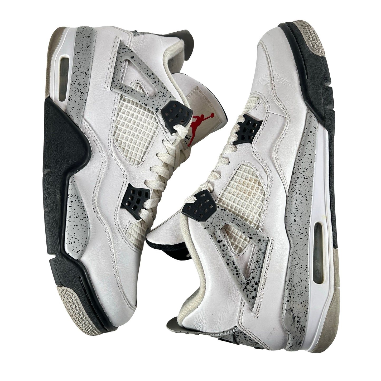 840606 192 Jordan 4 Retro White Cement (2016) [USED] - 10 M (Used) (Replace Box)