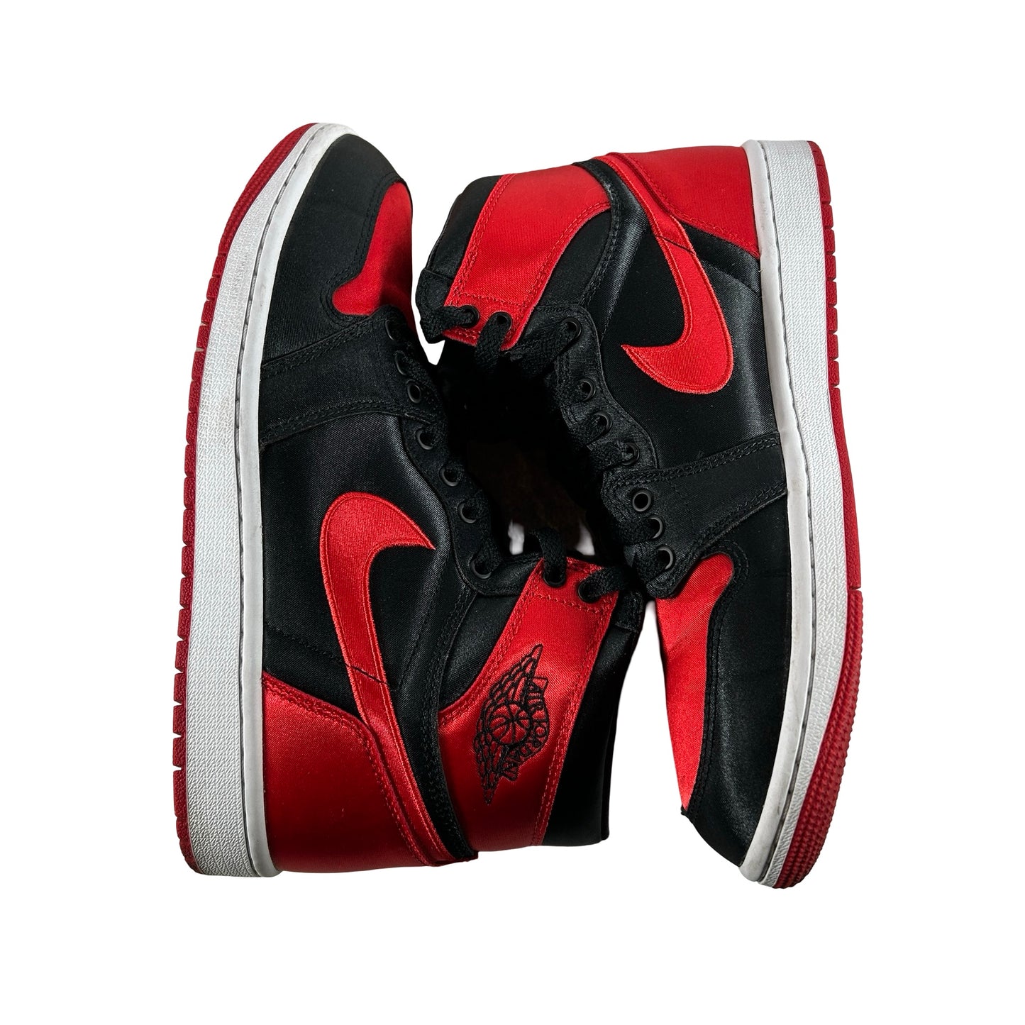 FD4810 061 Jordan 1 Retro High OG Satin Bred [USED] - 9 W (Used)