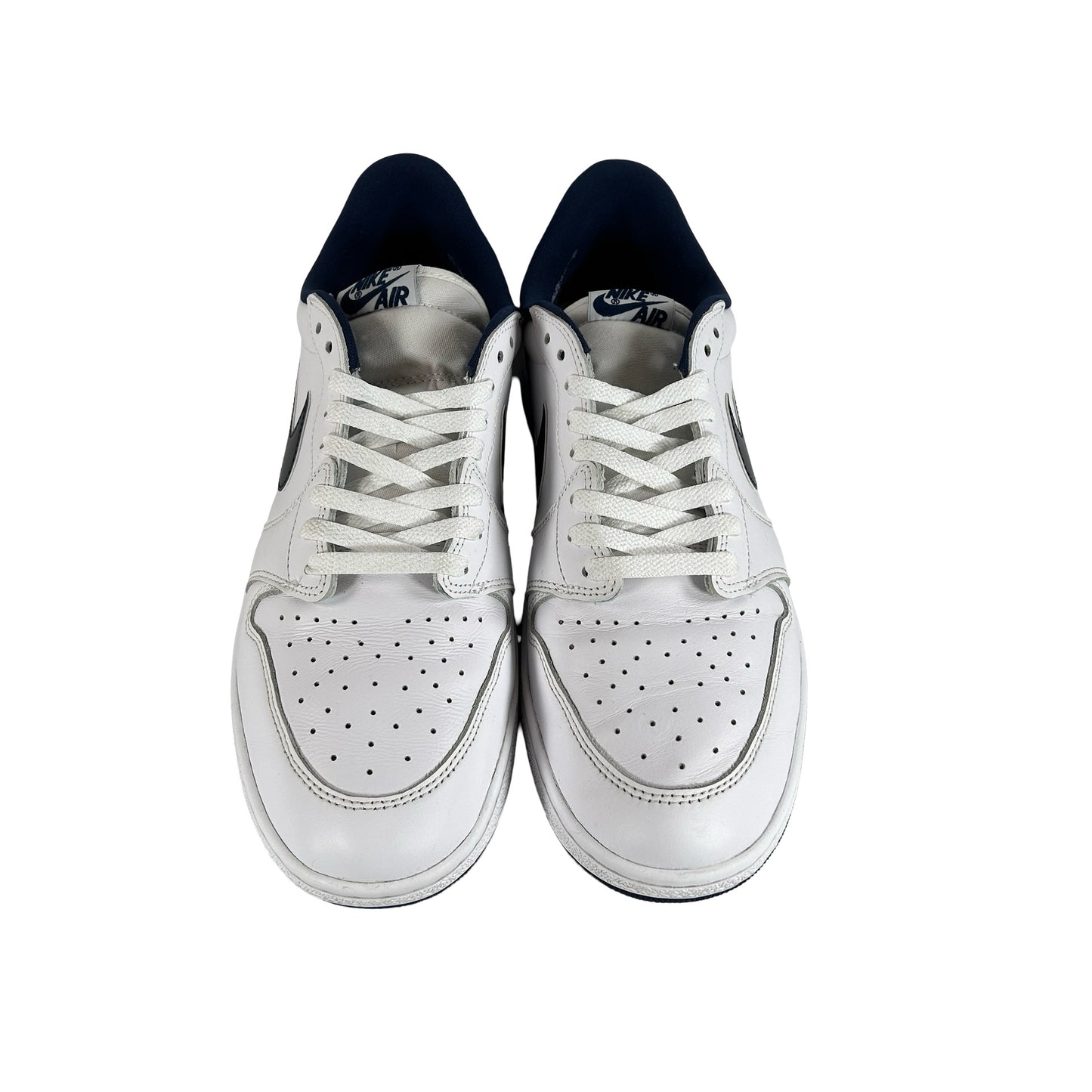 FB9933 141 Jordan 1 Retro Low '85 Metallic Blue [USED] - 13 M (Used) (No Box)