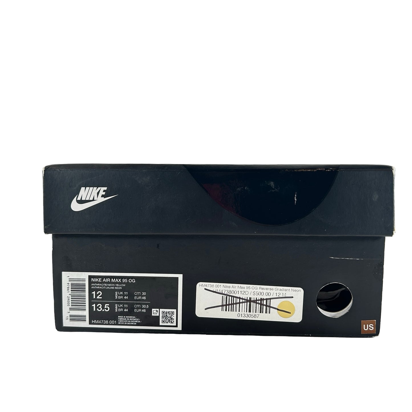 HM4738 001 Nike Air Max 95 OG Reverse Gradient Neon [USED] - 12 M (Used)