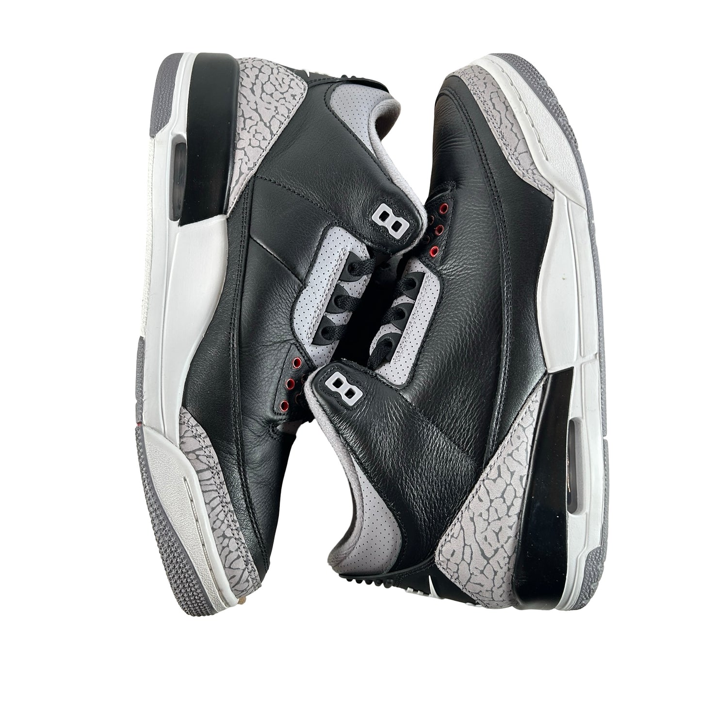 DN3707 010 Jordan 3 Retro OG Black Cement (2024) [USED] - 11 M (Used23)