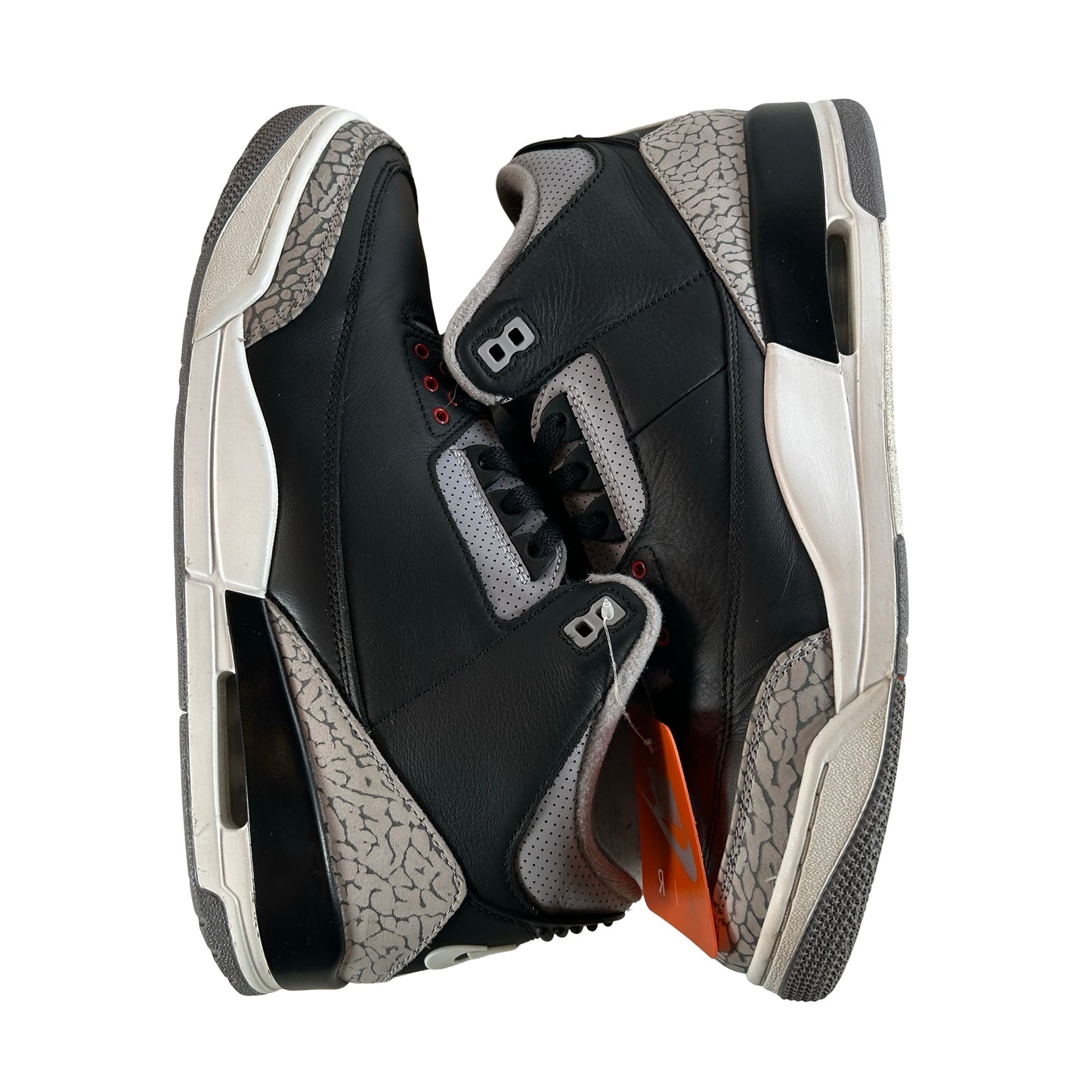 DN3707 010 Jordan 3 Retro OG Black Cement (2024) [USED] - 11 M (Used24)
