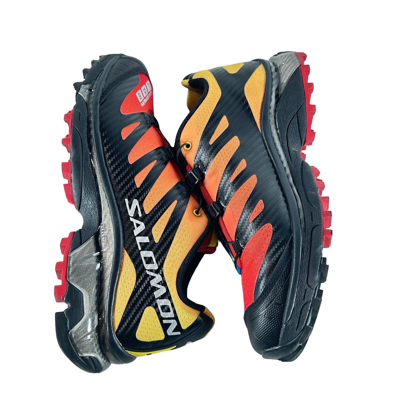 409517 Salomon S/Lab XT-4 Adv Fiery Red Impact Yellow [USED] - 8 M (Used) (No Box)