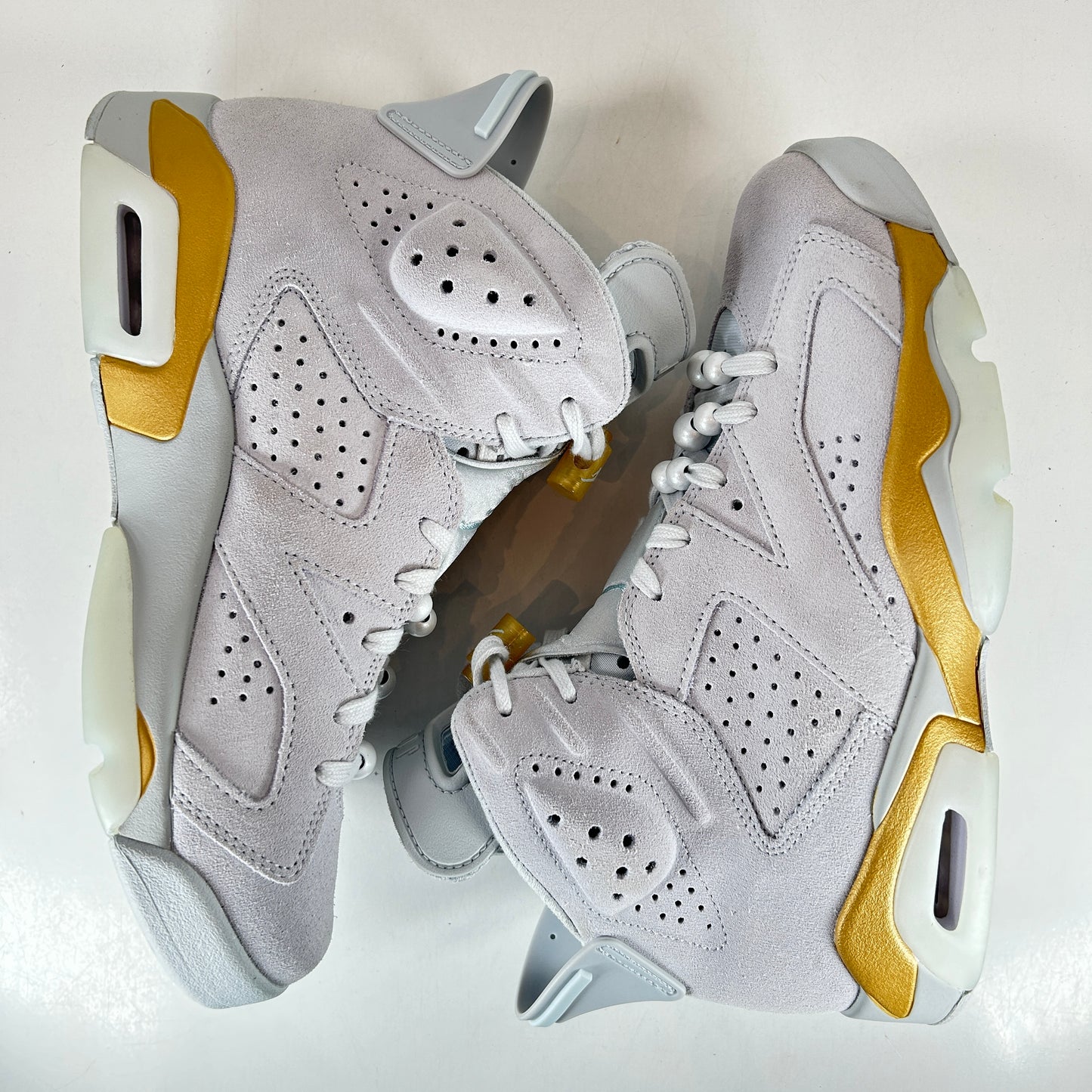 DQ4914 074 Jordan 6 Retro Craft Paris Olympics Pearl (Women's) [USED] - 8.5 W (VNDS)