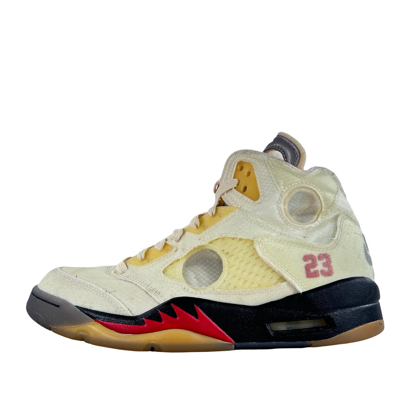 DH8565 100 Jordan 5 Off-White Sail [USED] - 9 M (Used9)