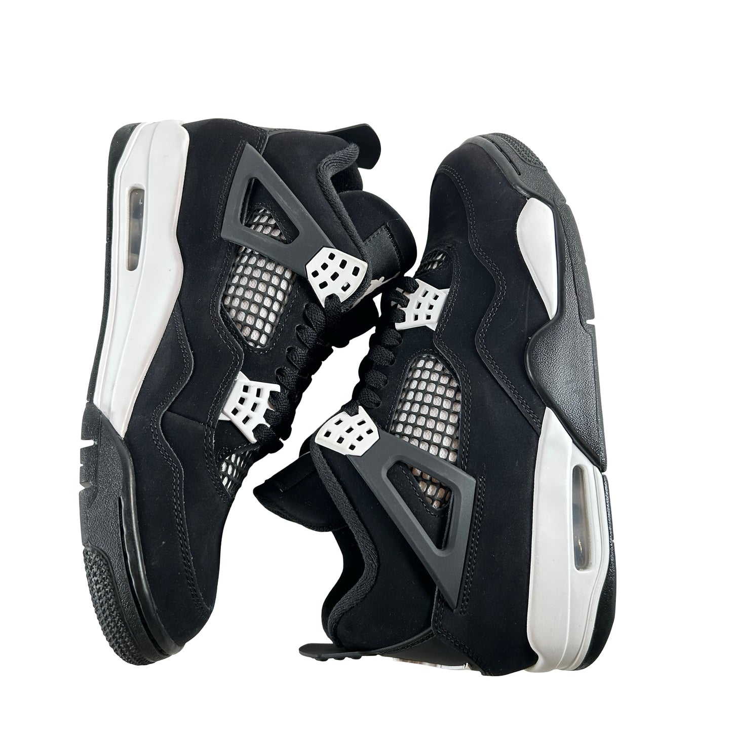 FQ8138 001 Jordan 4 Retro White Thunder [USED] - 8 M (Used5)
