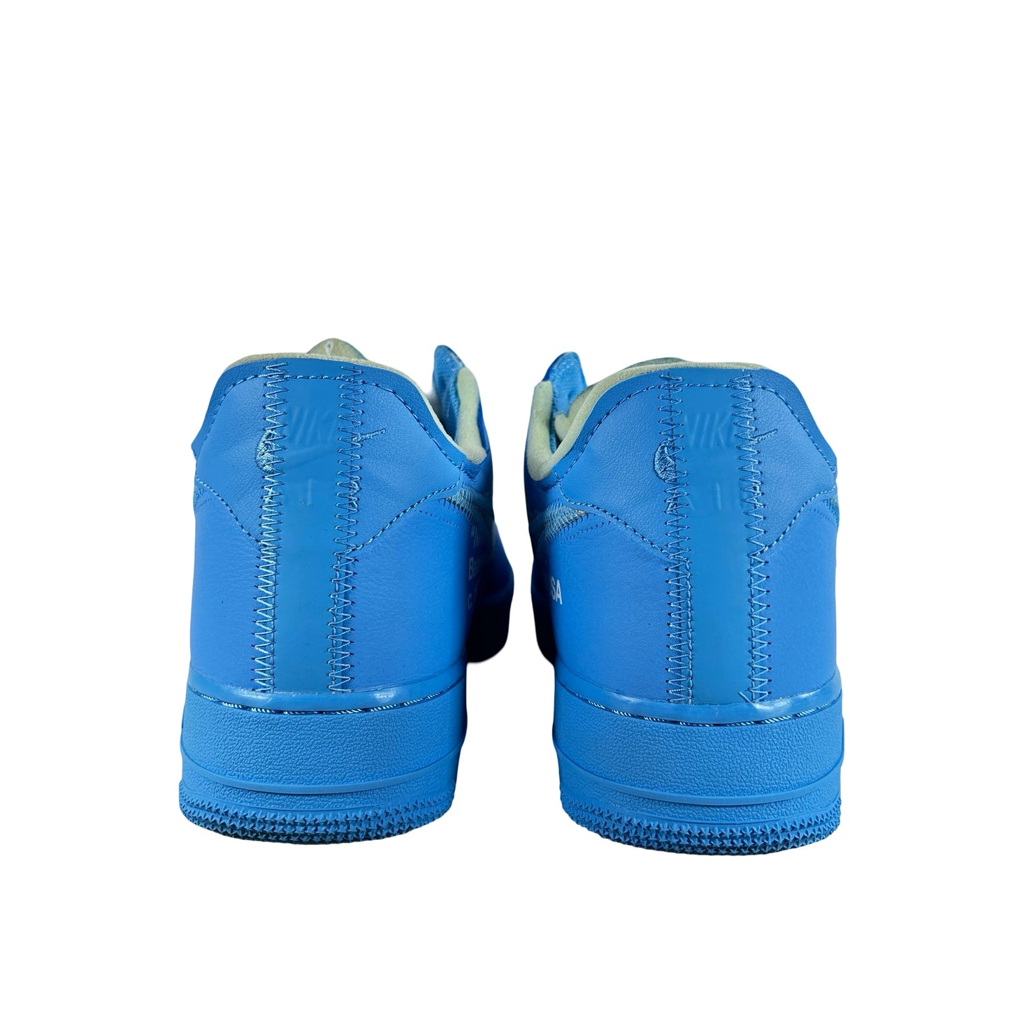 CI1173 400 Off White Nike Air Force 1 Low '07 MCA University Blue [USED] - 11.5 M (Used)