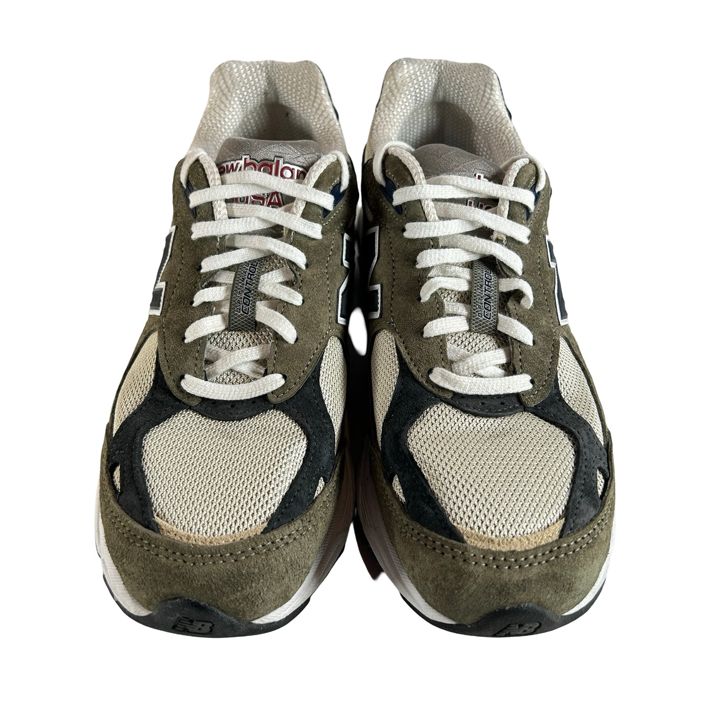 M990T03 New Balance 990v3 MiUSA Grey Blue Olive [USED] - 7.5 M (Used)