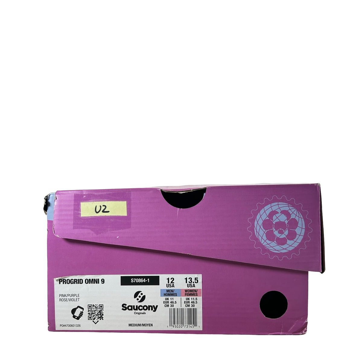 S70864 1 Saucony ProGrid Omni 9 Jae Tips To Do List Pink [USED] - 12 M (Used2)
