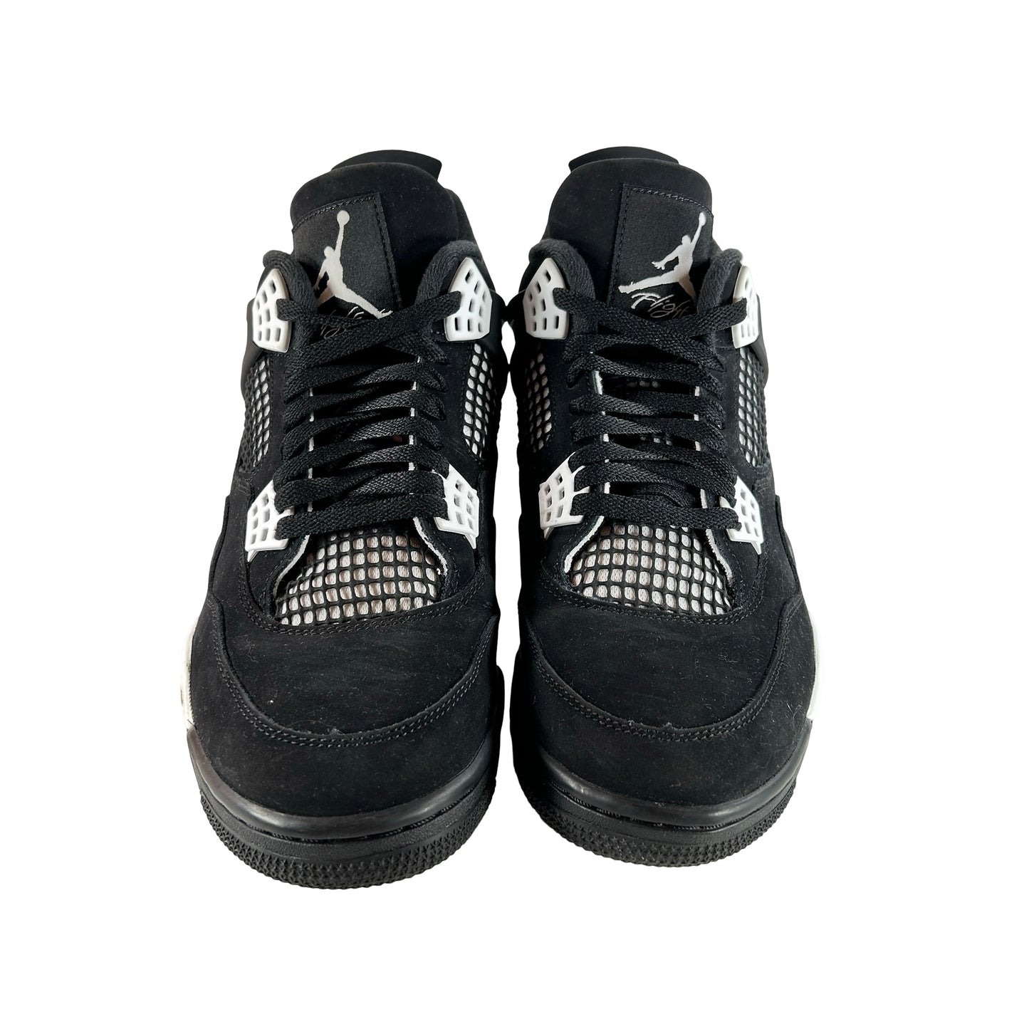 FQ8138 001 Air Jordan 4 Retro White Thunder [USED] - 10.5 M (Used) (Replace Box)