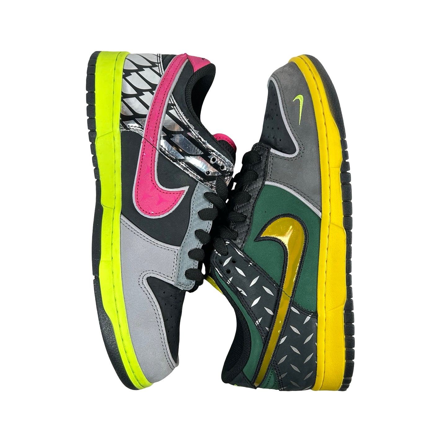 HV1454 001 Nike Dunk Low What the Duck Home University of Oregon PE [USED] - 9 M (Used)