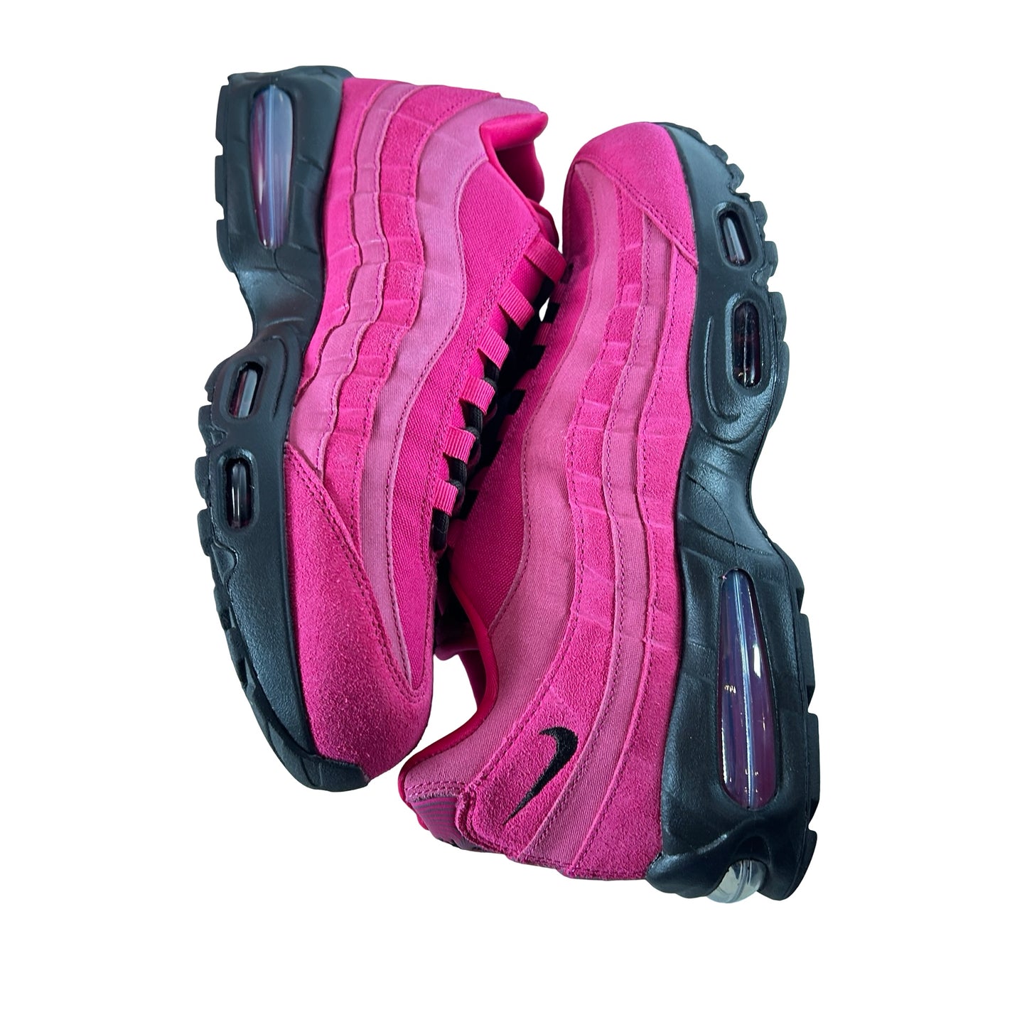 II7632 600 Nike Air Max 95 OG Big Bubble Fireberry [USED] - 11 M (Used)