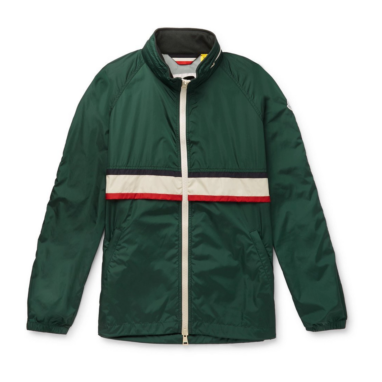 Moncler Genius 2 1952 Allos Contrast Trimmed Nylon Jacket Green