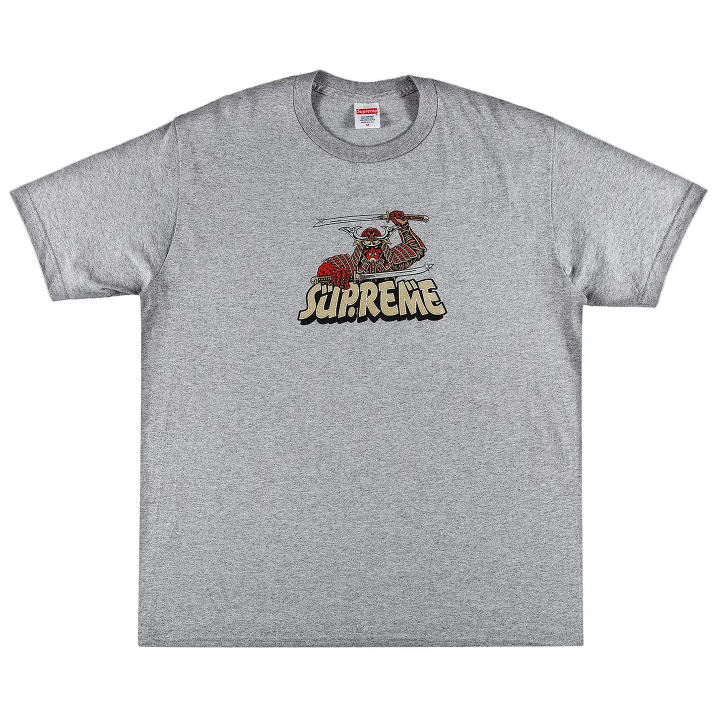 Supreme Samurai Tee 'Heather Grey' [USED] - L (Used)