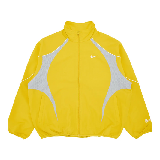 Supreme Nike Track Jacket Yellow