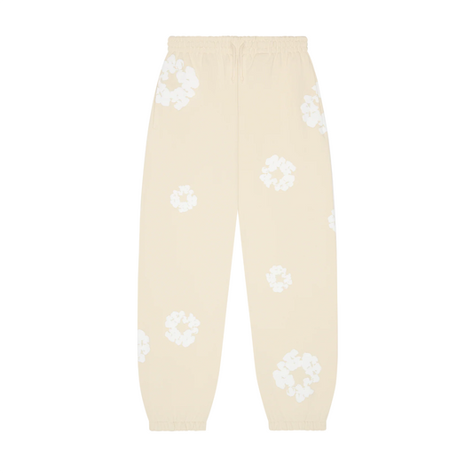 Denim Tears Cotton Wreath Sweatpants Oatmeal