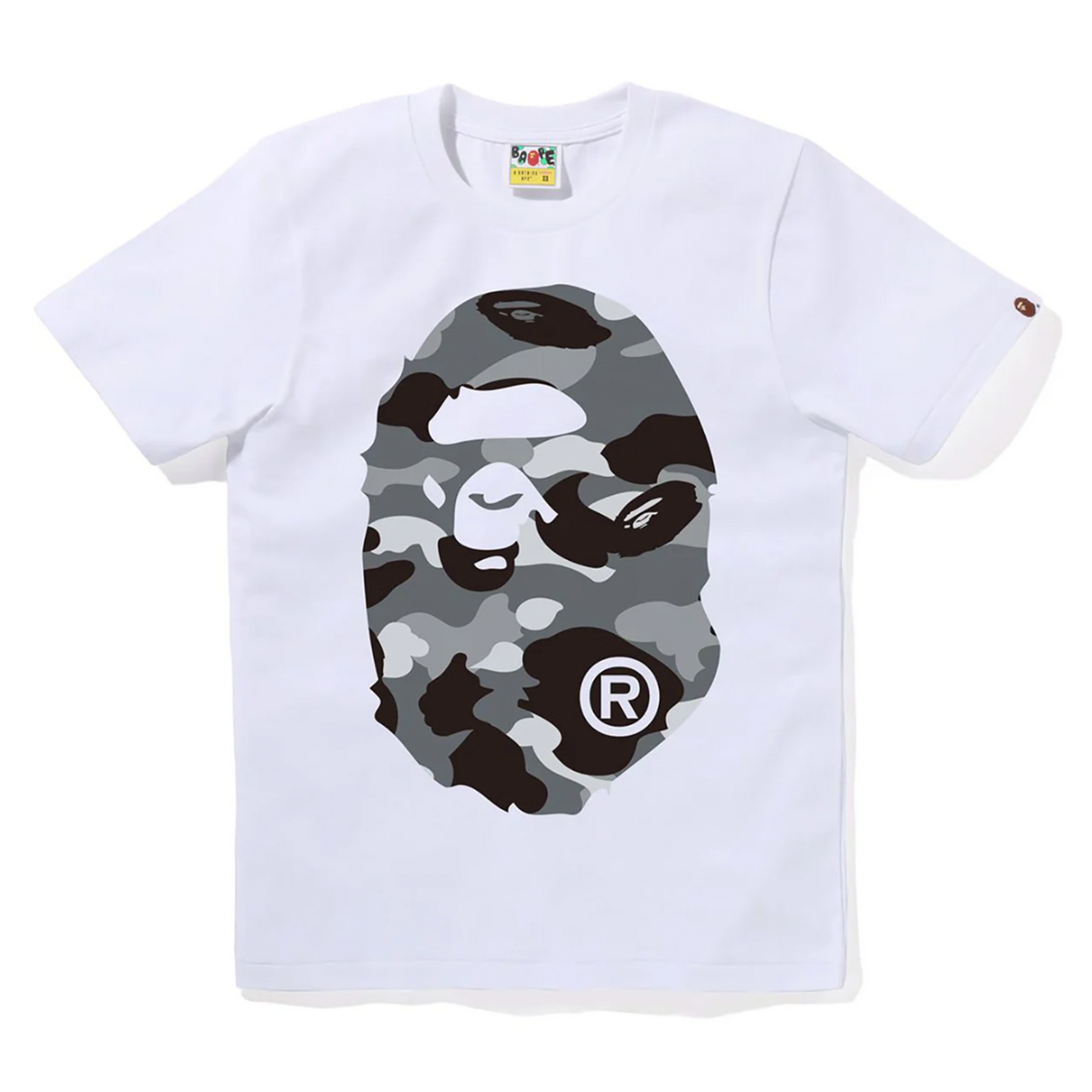 Bape A Bathing Ape 1st Camo Big Ape Head Tee Ladies [USED] - Women's S (Used)