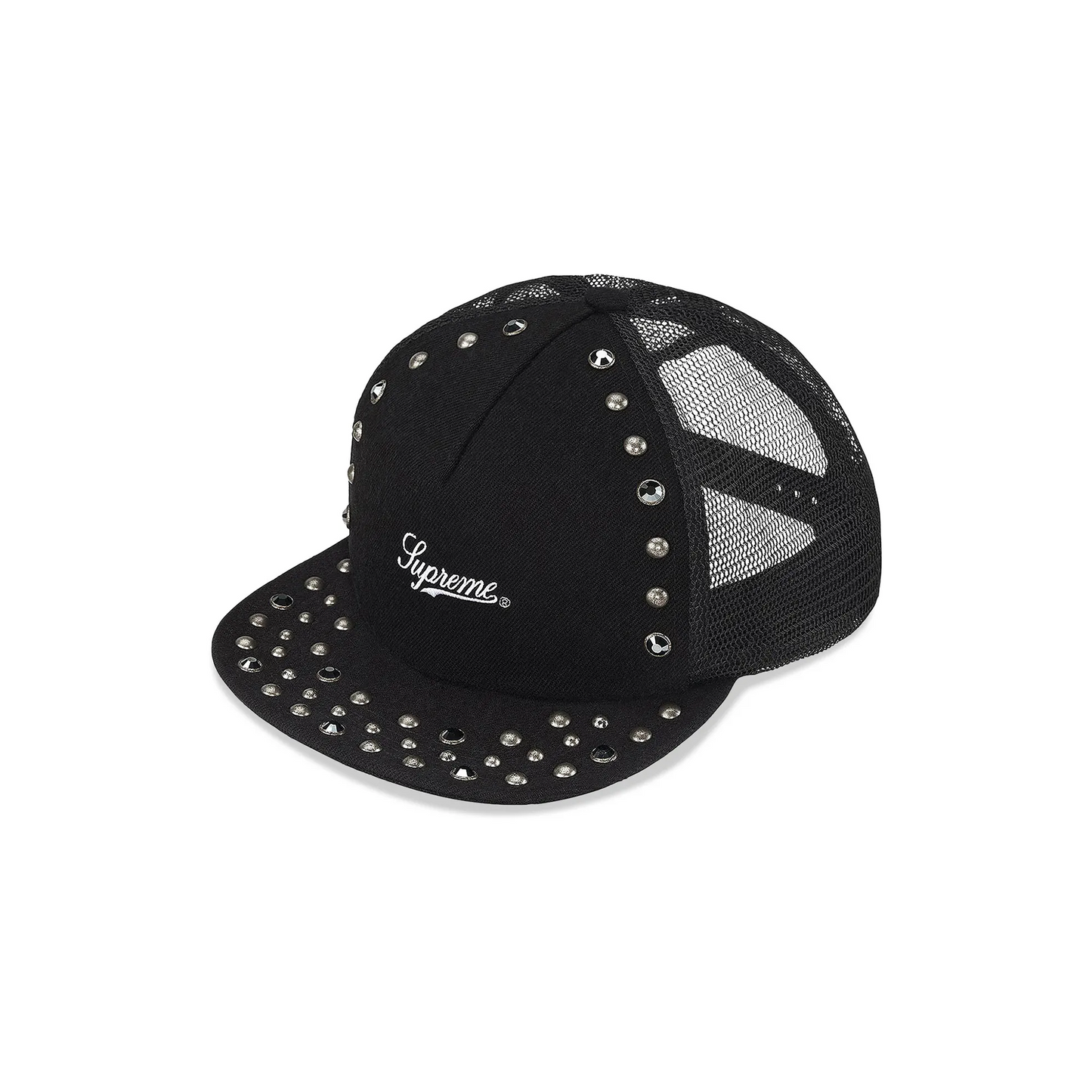 Supreme b.b. Simon Studded Mesh Back 5-Panel Black