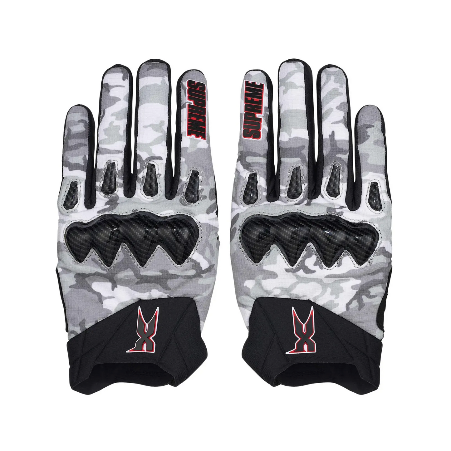 Supreme Fox Racing DMX Bomber Gloves Snow Camo