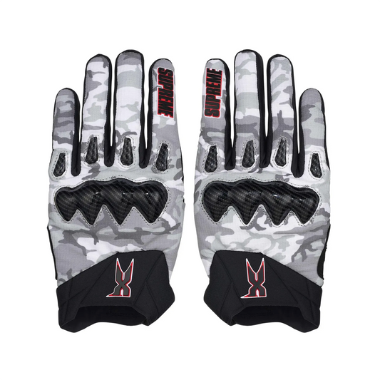 Supreme Fox Racing DMX Bomber Gloves Snow Camo
