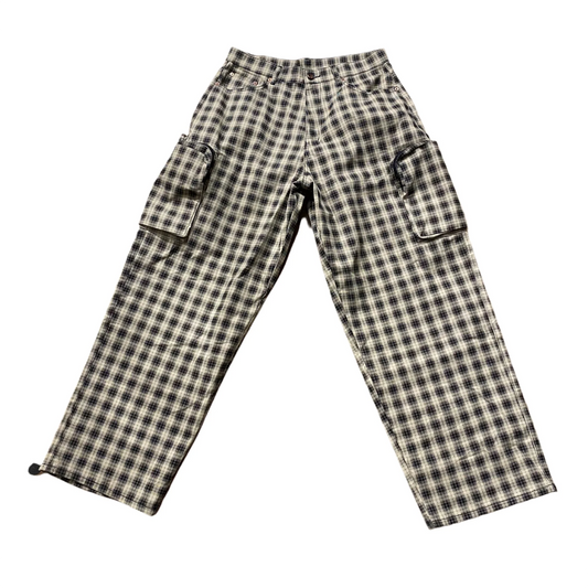 GV Gallery Men's Baggy Plaid Cargo Pants [USED] - S (Used)
