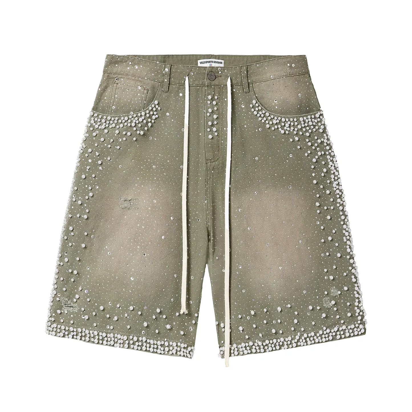 Vale Forever Rainforest Jorts 'Seafoam'