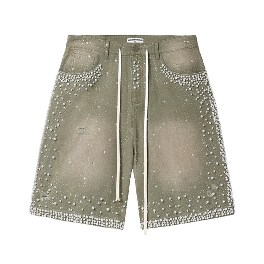 Vale Forever Rainforest Jorts 'Seafoam'