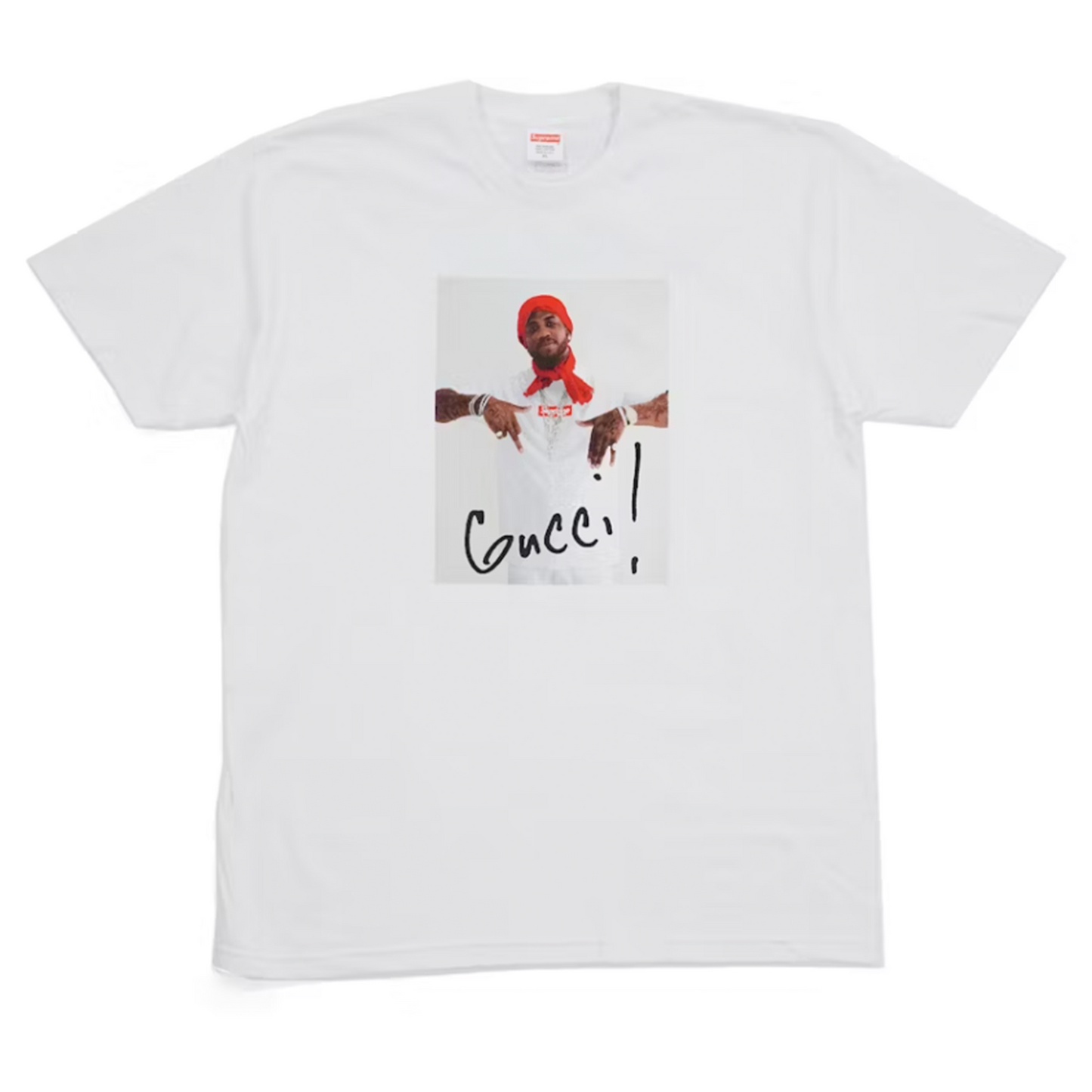Supreme Gucci Mane Tee White [USED] - L (Used)